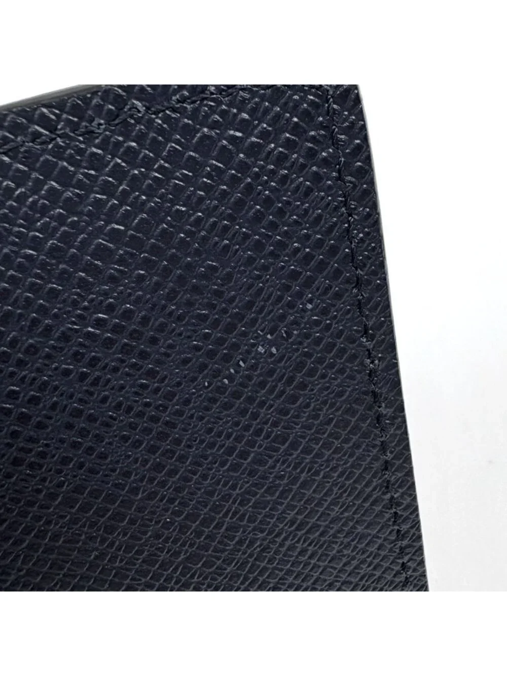 Louis Vuitton Portefeuille Brazza NM Wallet Bicolor Taiga Navy Bordeaux